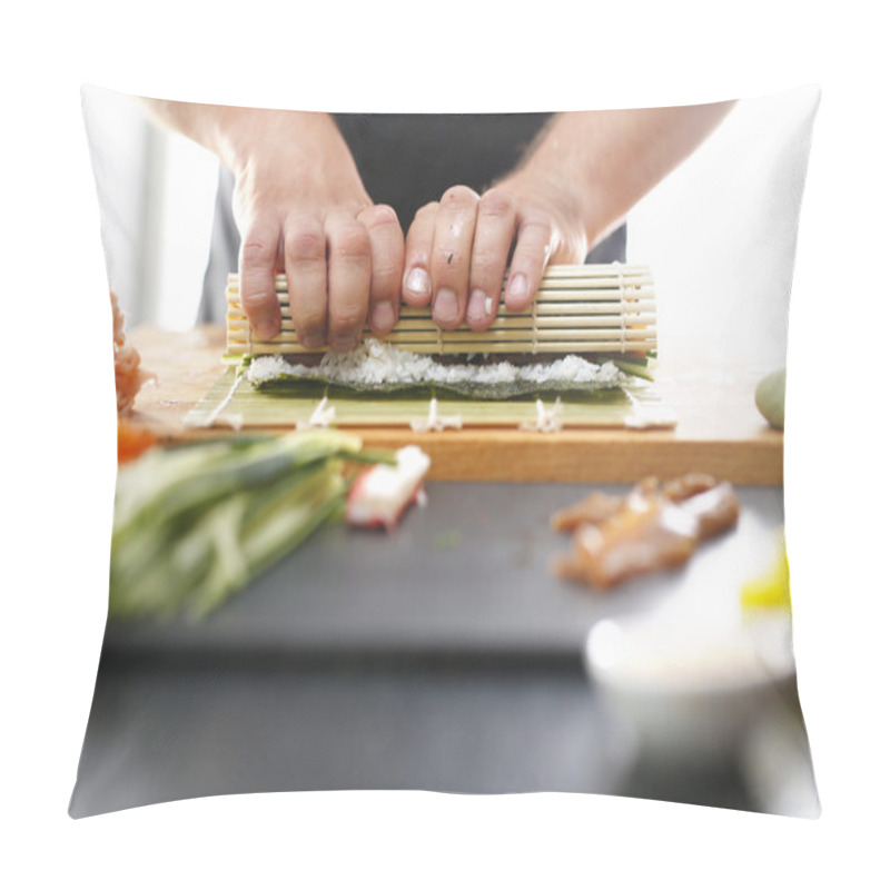 Personality  Sushi Roll Pillow Covers