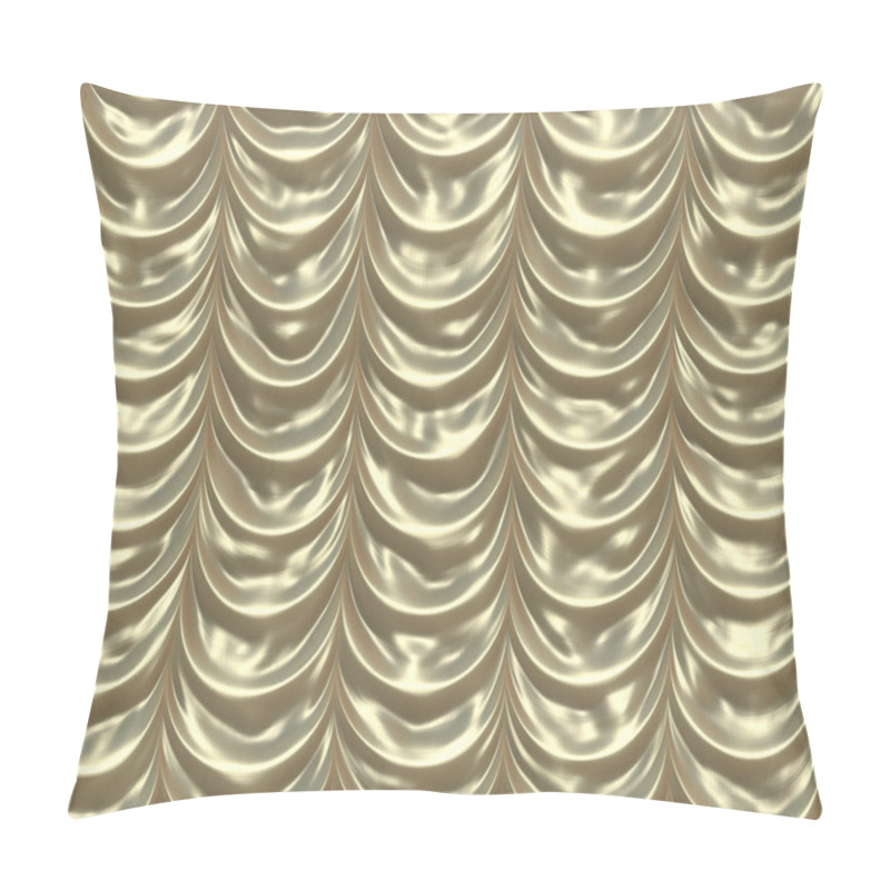 Personality  Golden Draps Medium Pillow Covers