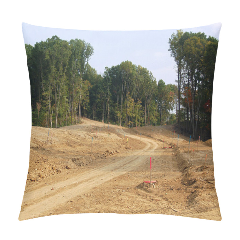 Personality  Land Development Pillow Covers