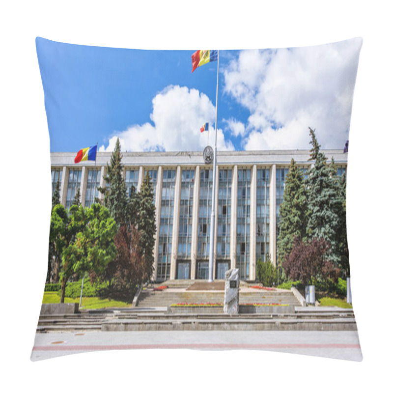 Personality  House Of Government Of Republic Of Moldova Pillow Covers