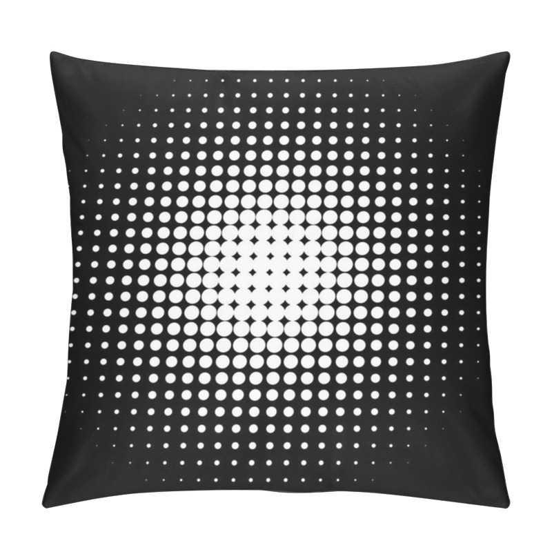 Personality  Halftone Dots Pattern Pillow Covers