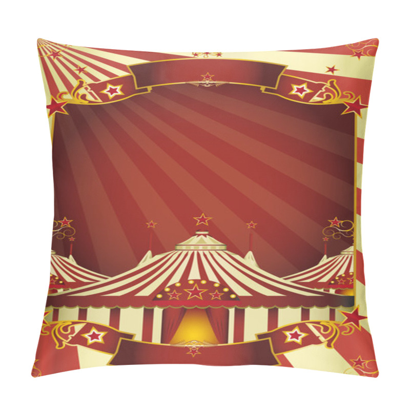 Personality  Nice Circus Big Top Pillow Covers