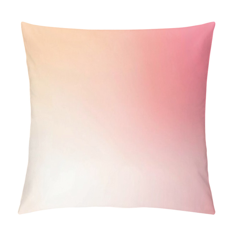 Personality  Soft Pink And Peach Gradient Minimalist Background Pillow Covers