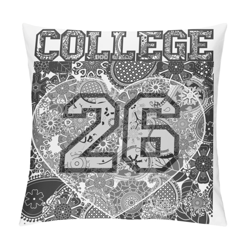 Personality  New York T-shirt Fashion Typography Pillow Covers