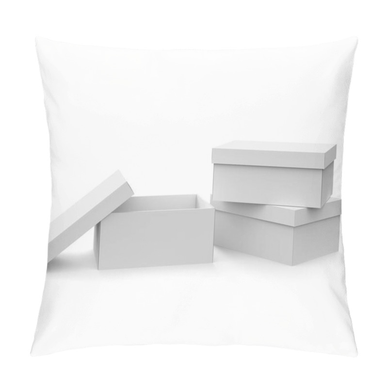 Personality  Blank Paper Box Template Pillow Covers