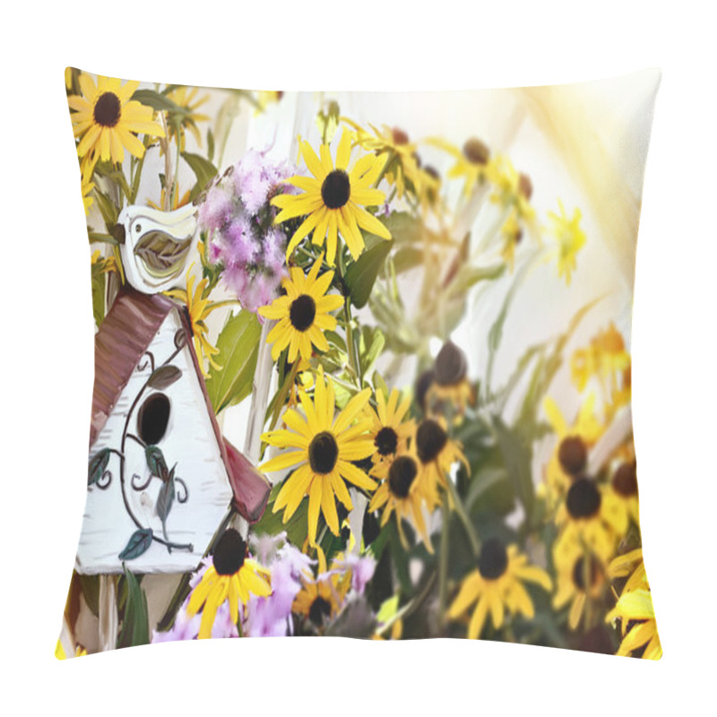 Personality  Little Birdhouse Pillow Covers