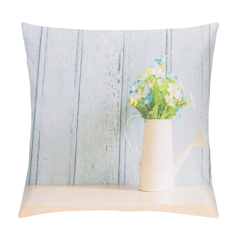 Personality  Vase With Flowers For Decoration Pillow Covers