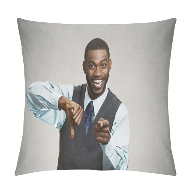 Personality  Company Man Excited About Someones Failure  Pillow Covers