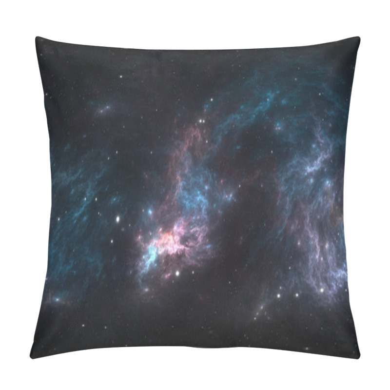 Personality  360 Degree Space Nebula Panorama, Equirectangular Projection, Environment Map. HDRI Spherical Panorama. Space Background With Nebula And Stars. 3d Illustration Pillow Covers