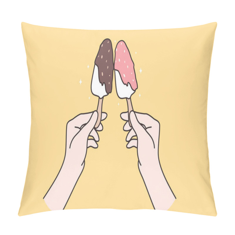 Personality  Desserts And Sweet Food Concept Pillow Covers