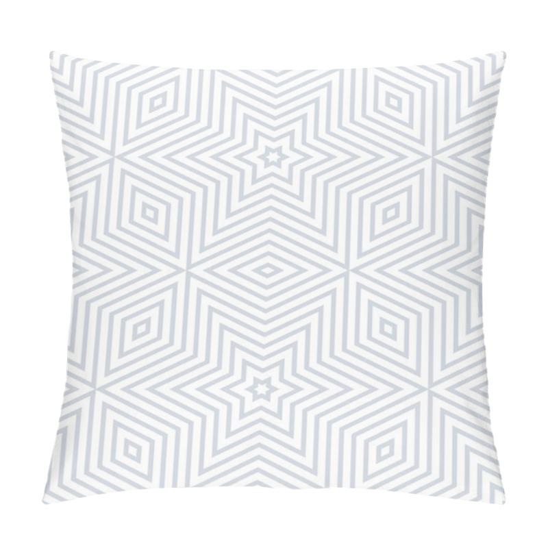 Personality  Seamless Geometric Stars And Diamonds Pattern.  Pillow Covers