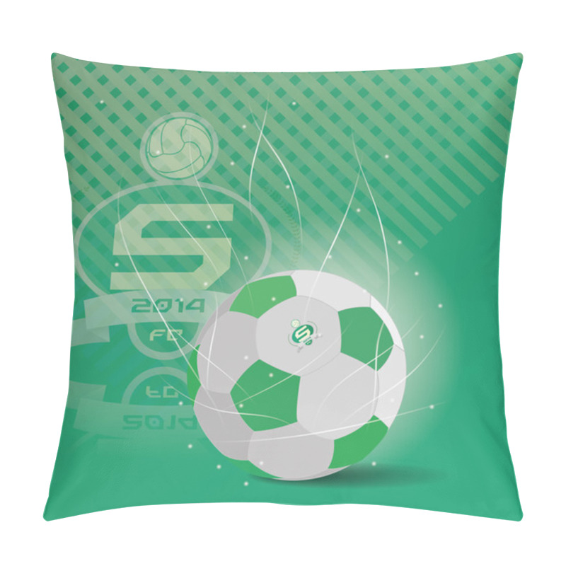 Personality  Soccer Pillow Covers