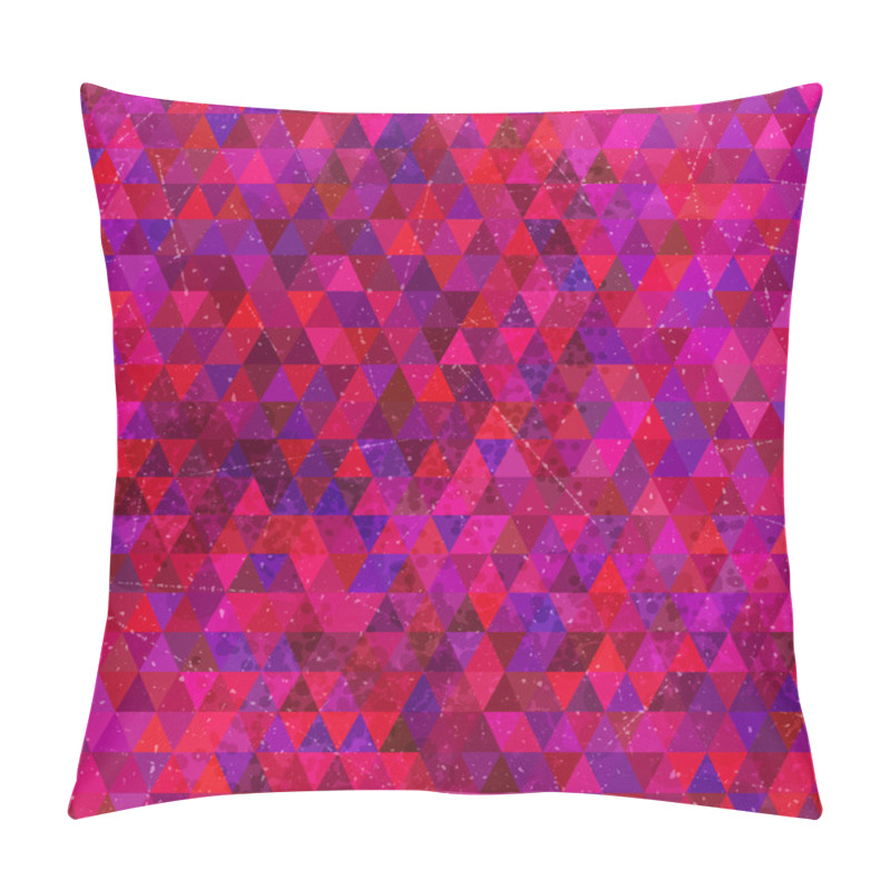 Personality  Retro Triangles Seamless Pattern Pillow Covers