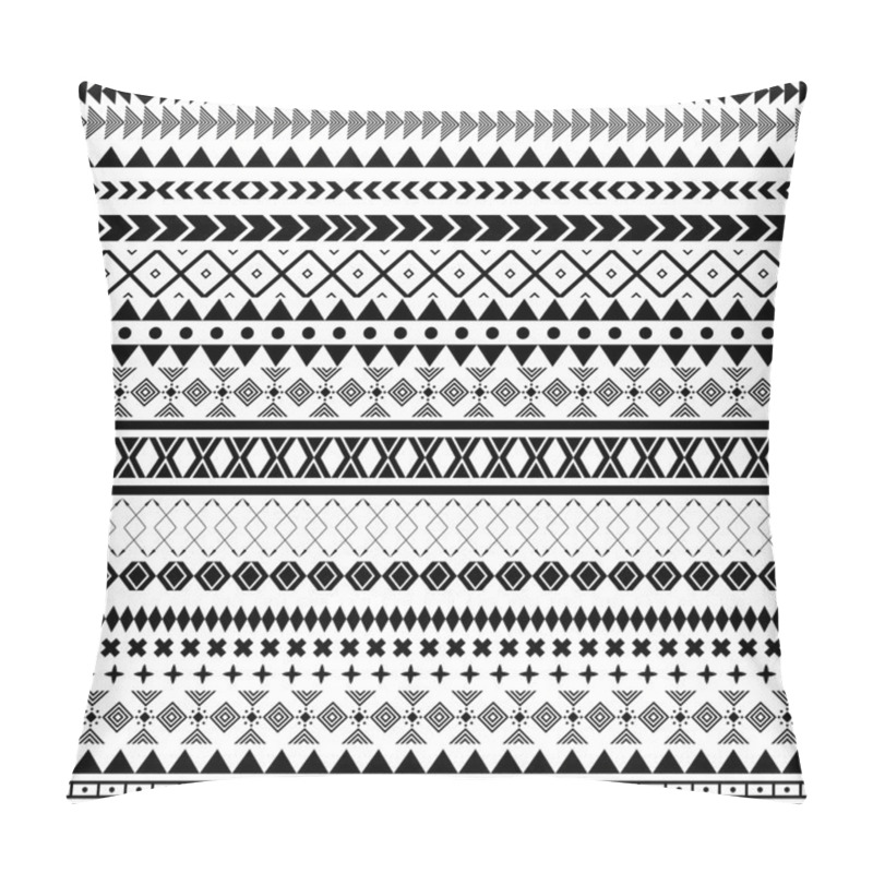 Personality  Seamless Tribal Texture. Pillow Covers