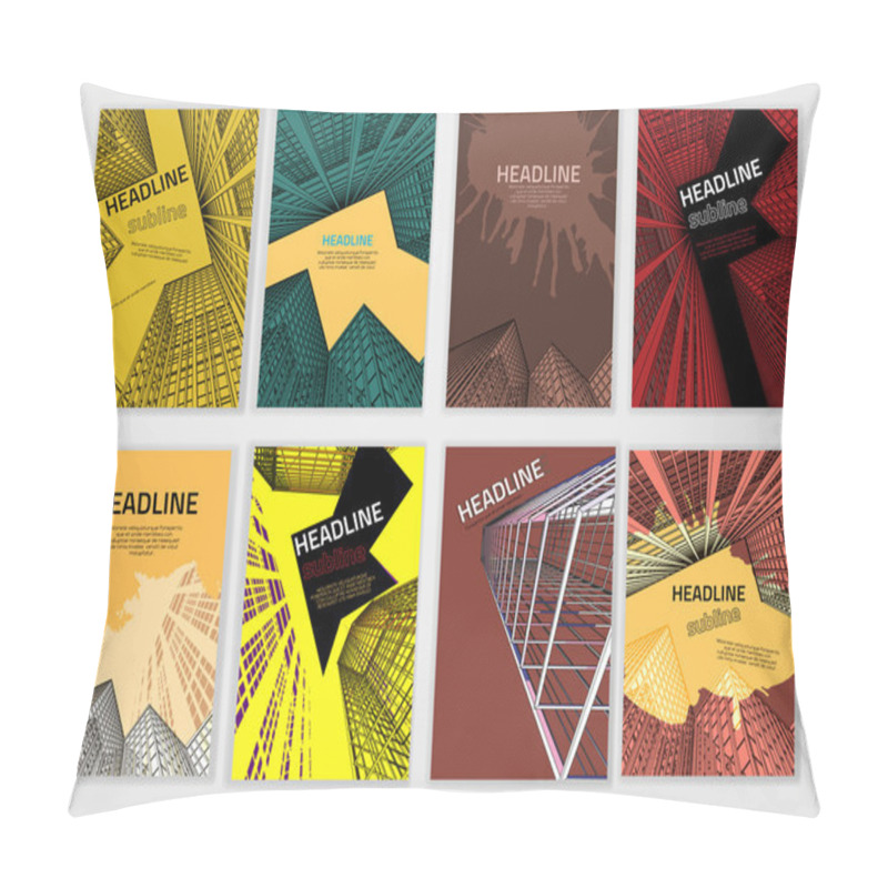 Personality  Business Brochure Cover Pillow Covers