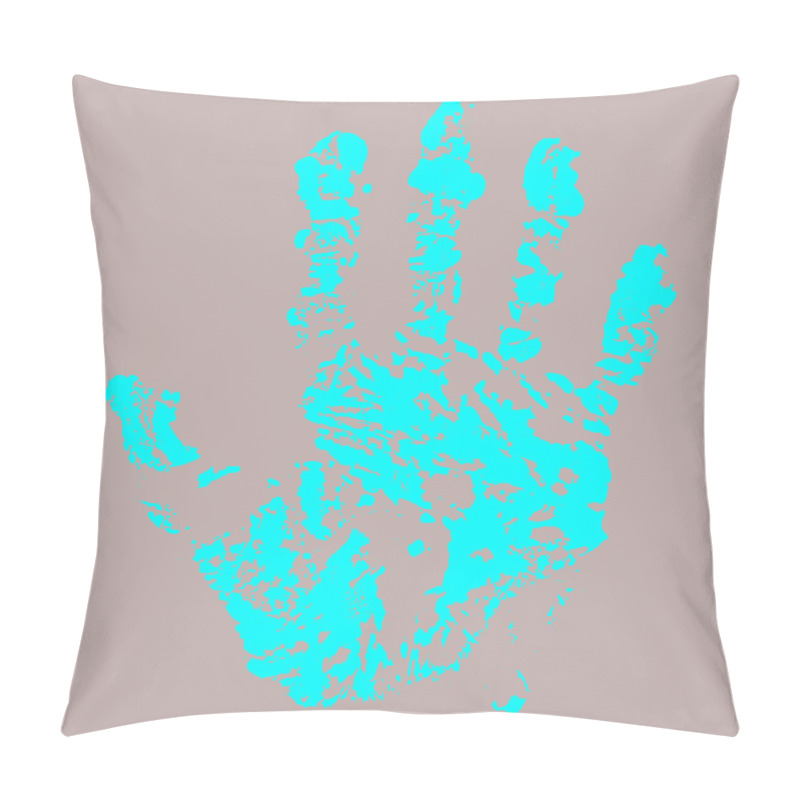 Personality  Bloody Hand Trace Pillow Covers