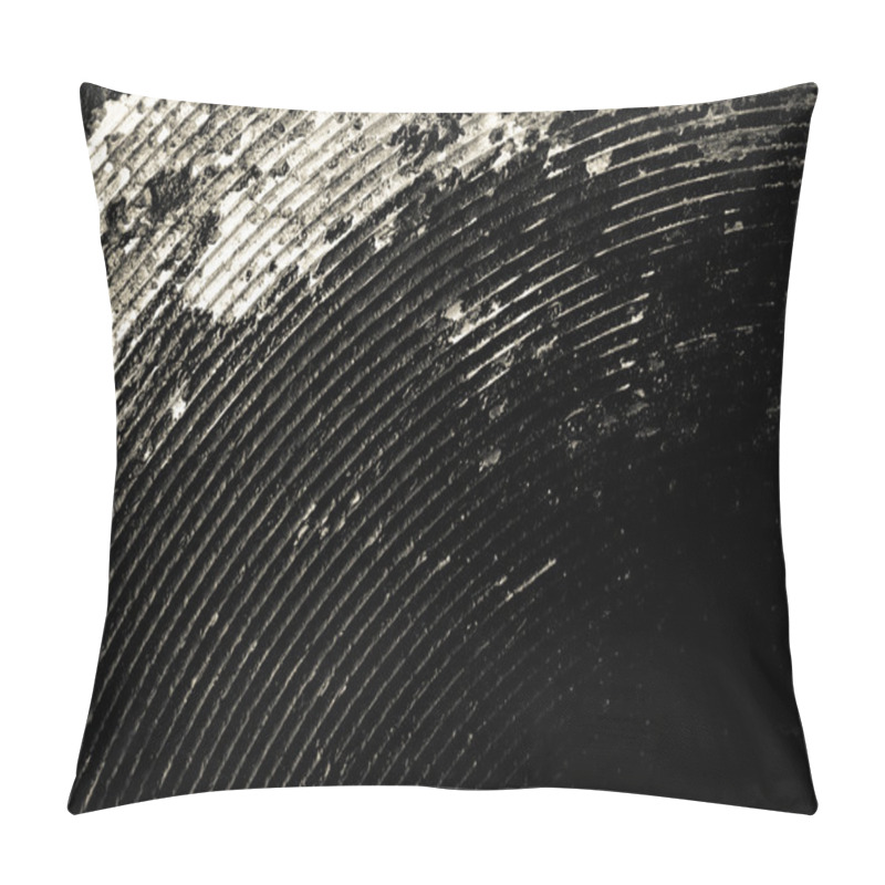 Personality  Old Metal Surface For Background. Toned Pillow Covers