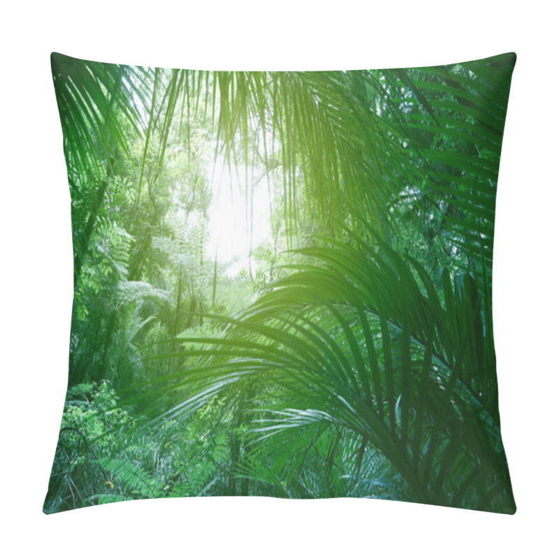 Personality  Canopy Of Jungle Pillow Covers