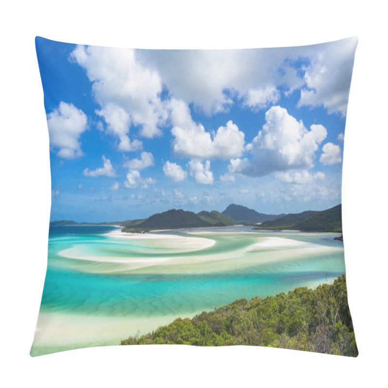 Personality  Tropical Beach Paradise Background Of Turquoise Blue Water And B Pillow Covers