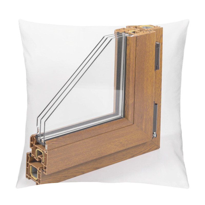 Personality  Plastic Window Profile With Triple Glazing Pillow Covers