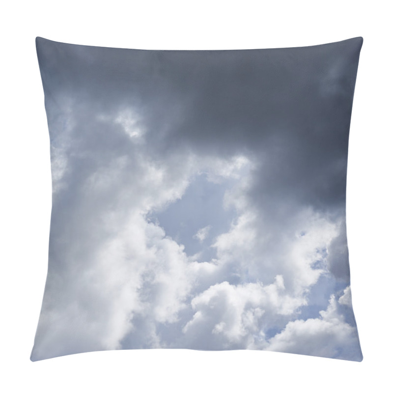 Personality  Sun Hidden Behind The Clouds Pillow Covers