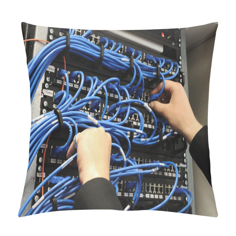 Personality  Server Room With Equipments Pillow Covers