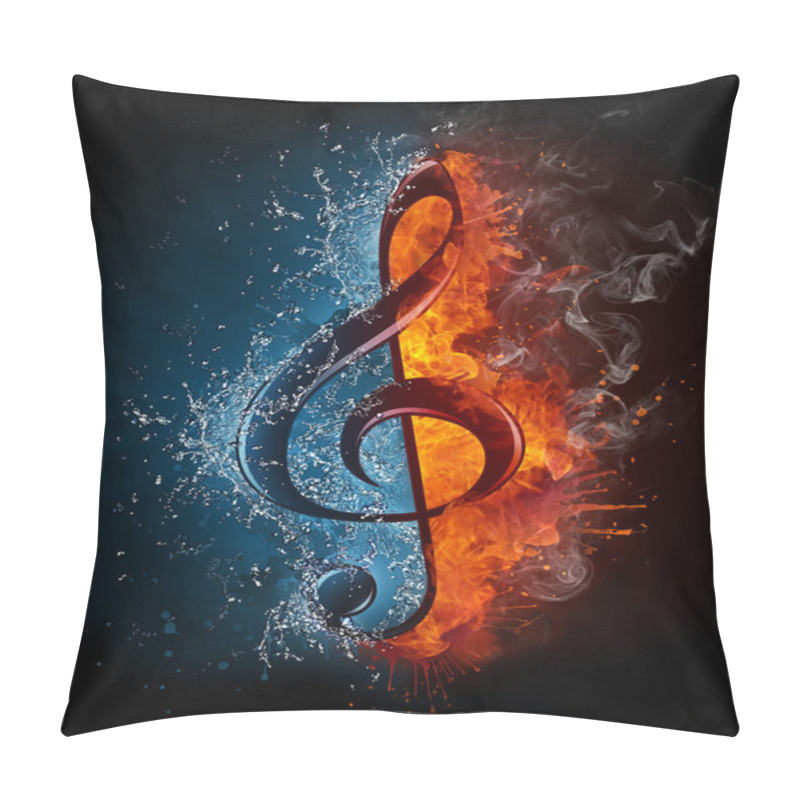 Personality  Treble Clef Pillow Covers