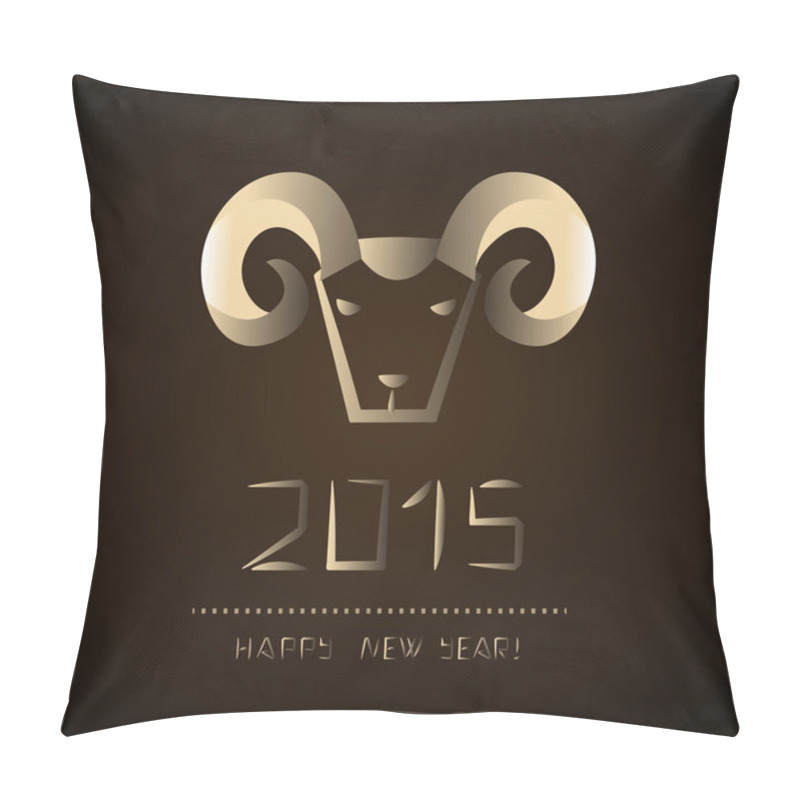 Personality  Chinese New Year Of The Goat 2015 Pillow Covers