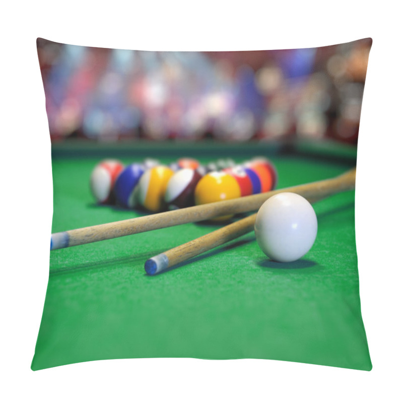 Personality  Billiards Pillow Covers