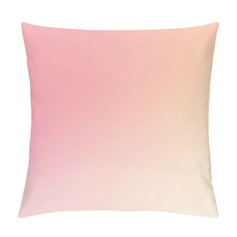 Personality  Soft Pink And Peach Gradient Minimalist Background Pillow Covers