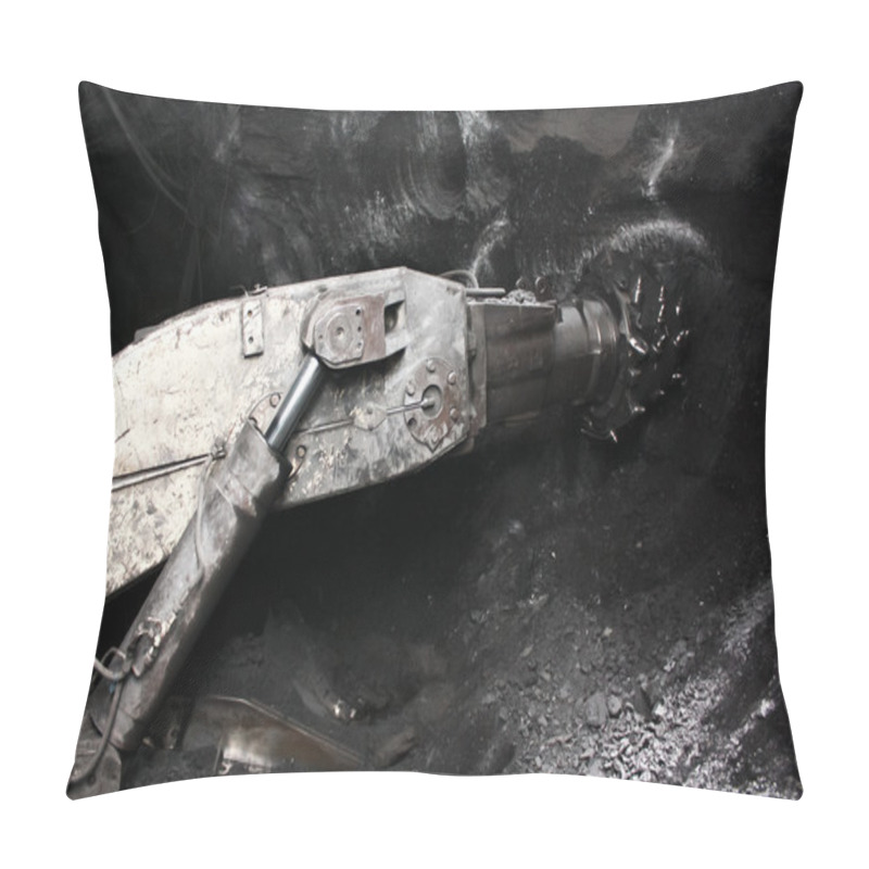 Personality  Modern Coal Mine Underground Pillow Covers