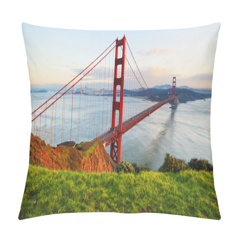 Personality  Golden Gate Bridge Pillow Covers