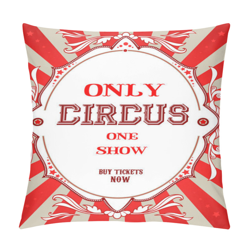 Personality  Circus Holiday Template Pillow Covers