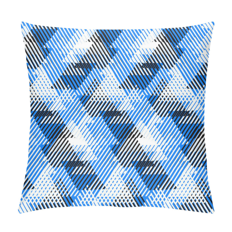 Personality  Abstract Vector Striped Background Pillow Covers