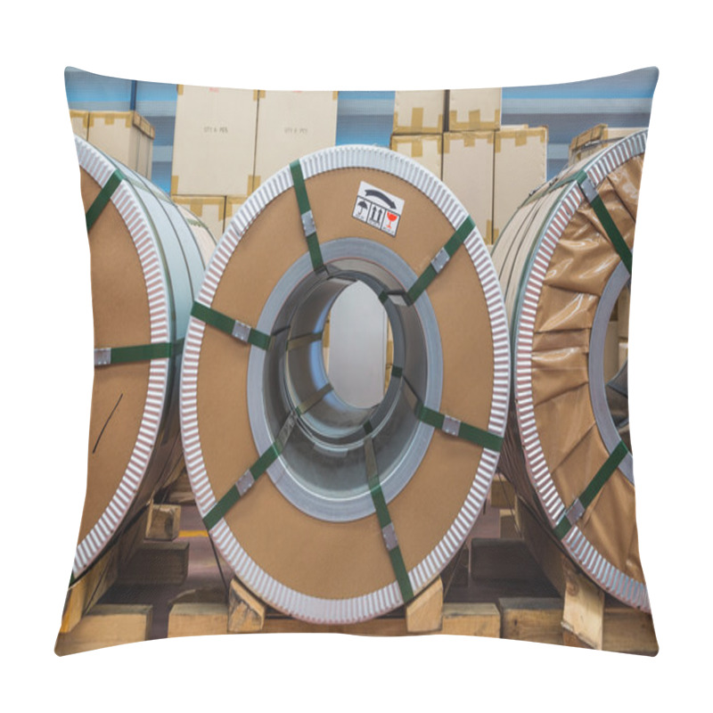 Personality  Steel Coils Pillow Covers