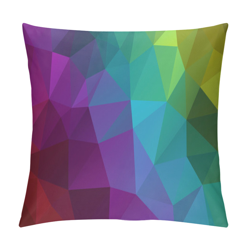 Personality  Vector Abstract Polygonal Background Pillow Covers