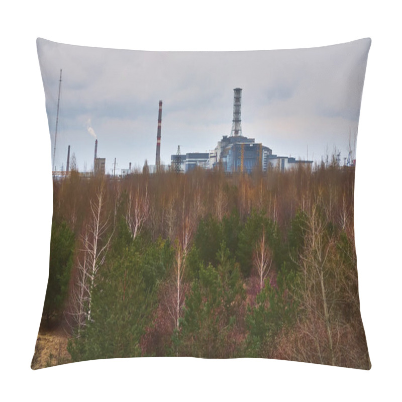 Personality  Chernobyl Nuclear Power Plant In Chernobyl Exclusion Zone Pillow Covers