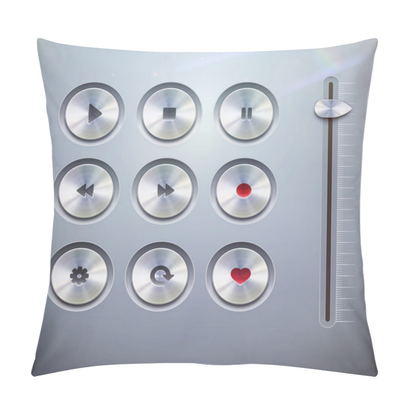 Personality  UI Elements Pillow Covers