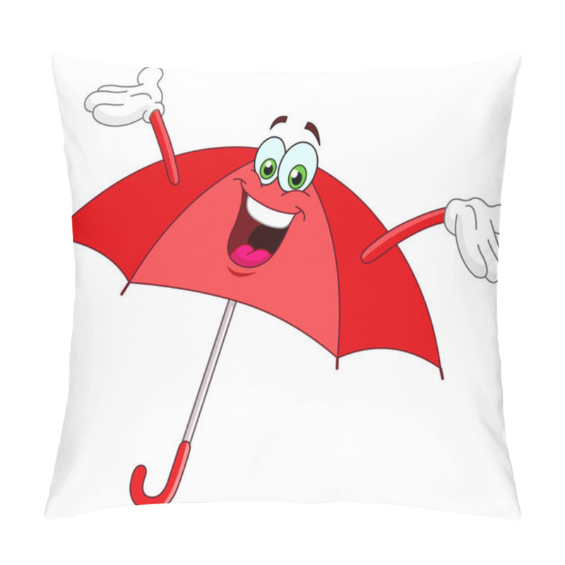 Personality  Umbrella Cartoon Pillow Covers