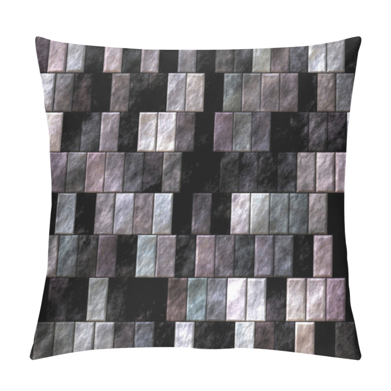 Personality  Seamless  Pattern  Of Brick Wall Pillow Covers