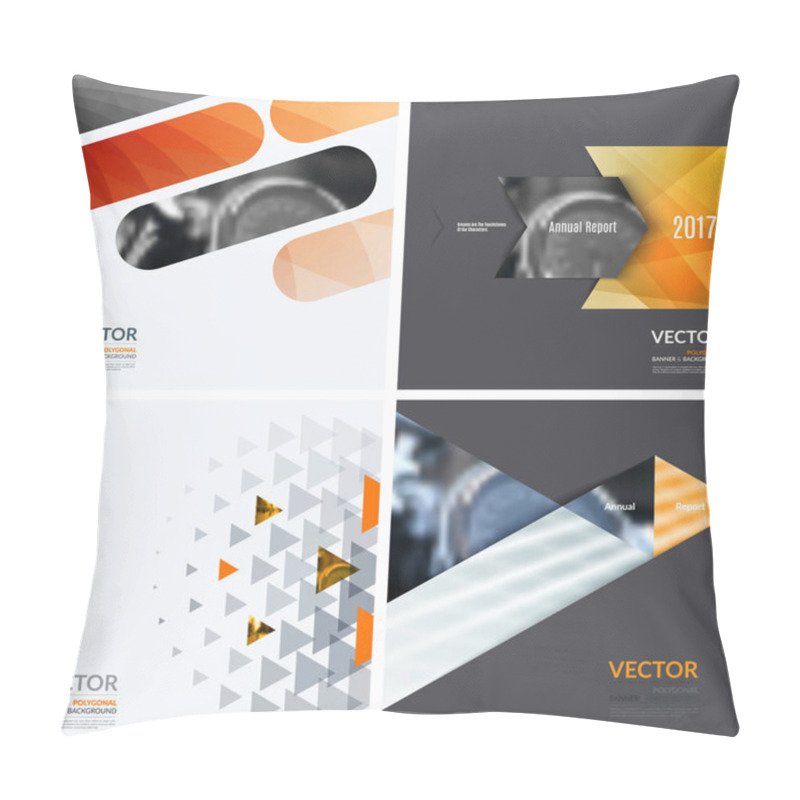 Personality  Business Vector Design Elements For Graphic Layout. Modern Abstr Pillow Covers