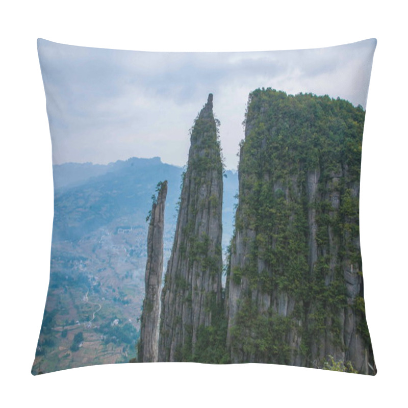 Personality  Enshi Grand Canyon Mountain Landscapes Pillow Covers