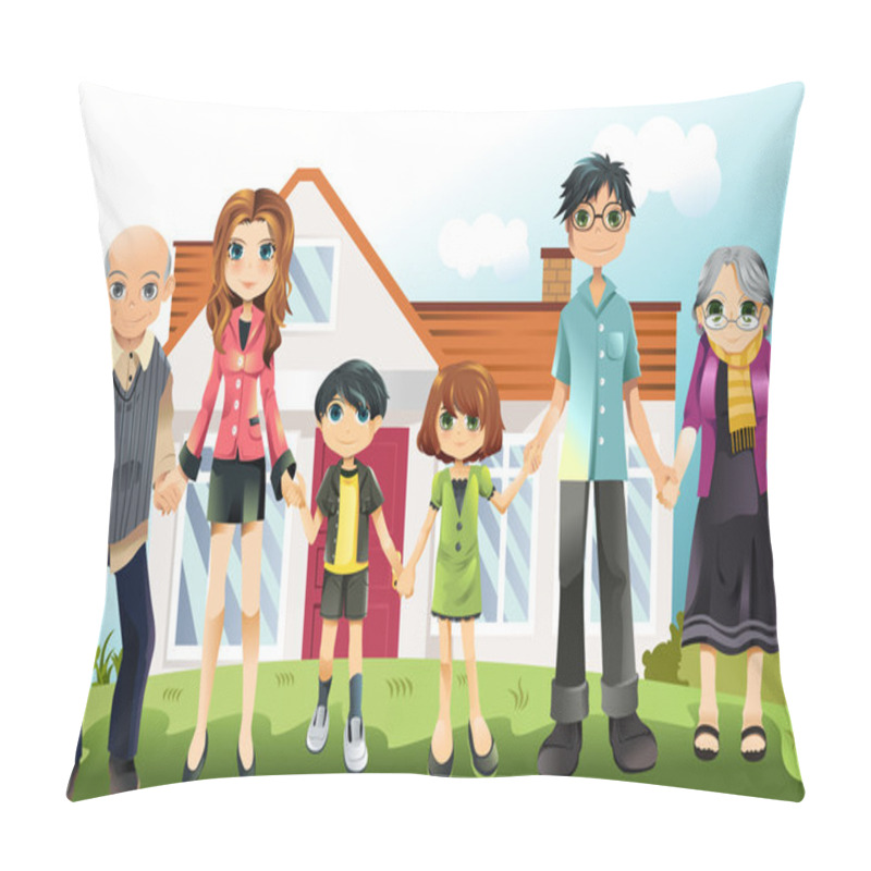 Personality  Multi Generation Family Pillow Covers