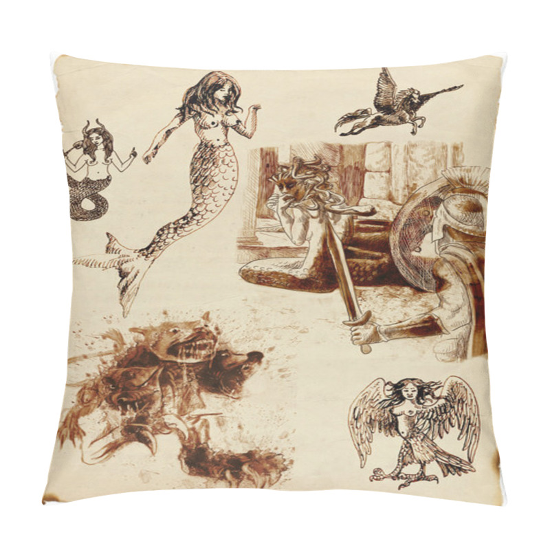 Personality  Greek Myths And Legends Pillow Covers