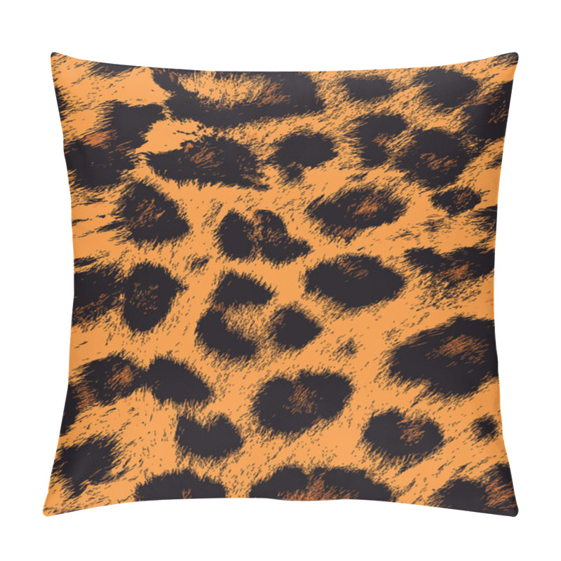 Personality  Leopard, Cheetah Skin Seamless Pattern Pillow Covers