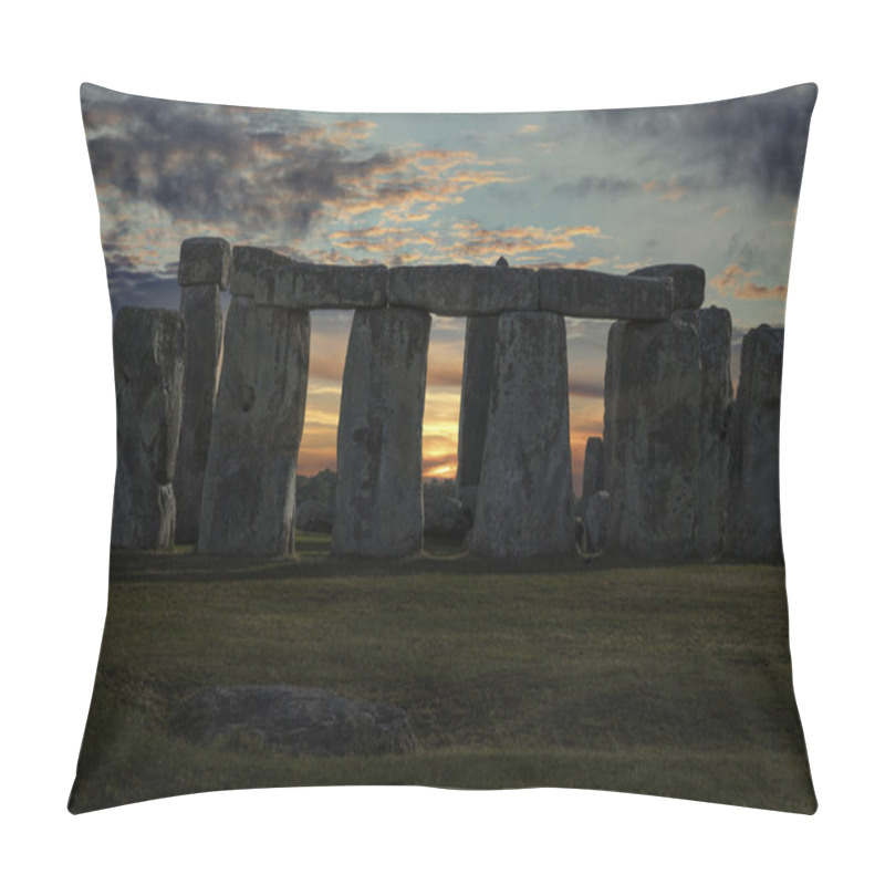 Personality  Stonehenge Winter Solstice Pillow Covers