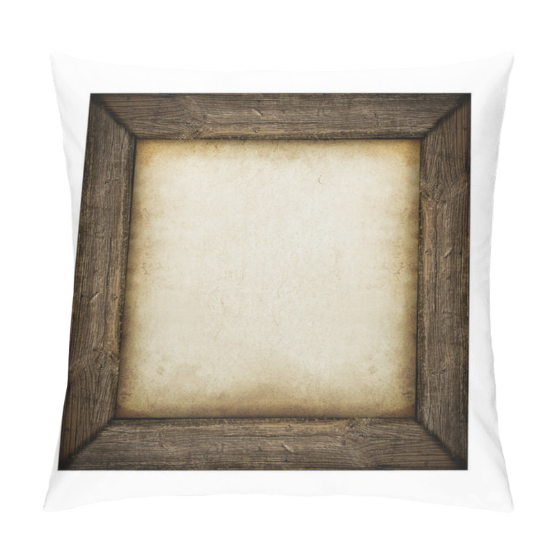 Personality  Wood Frame With Paper Fill Pillow Covers