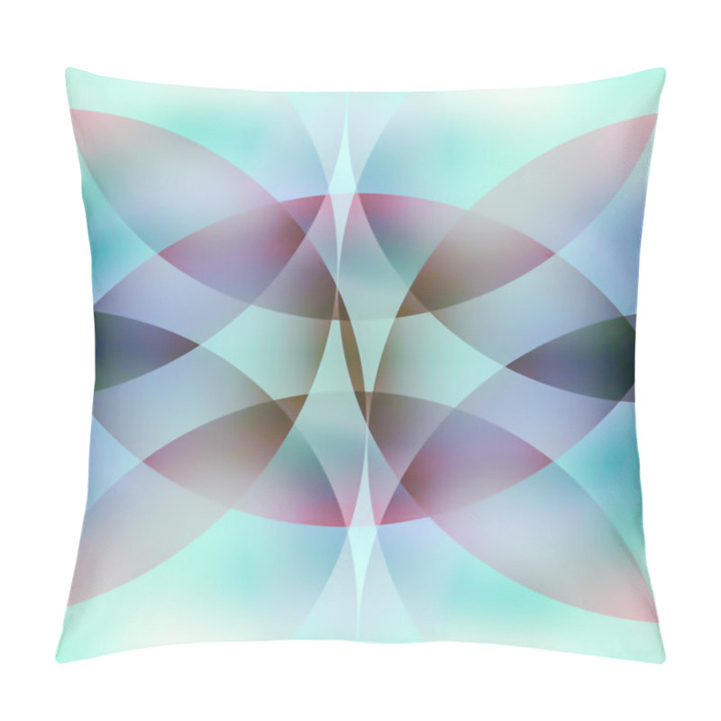 Personality  Retro Circles Backgrounds. Pillow Covers