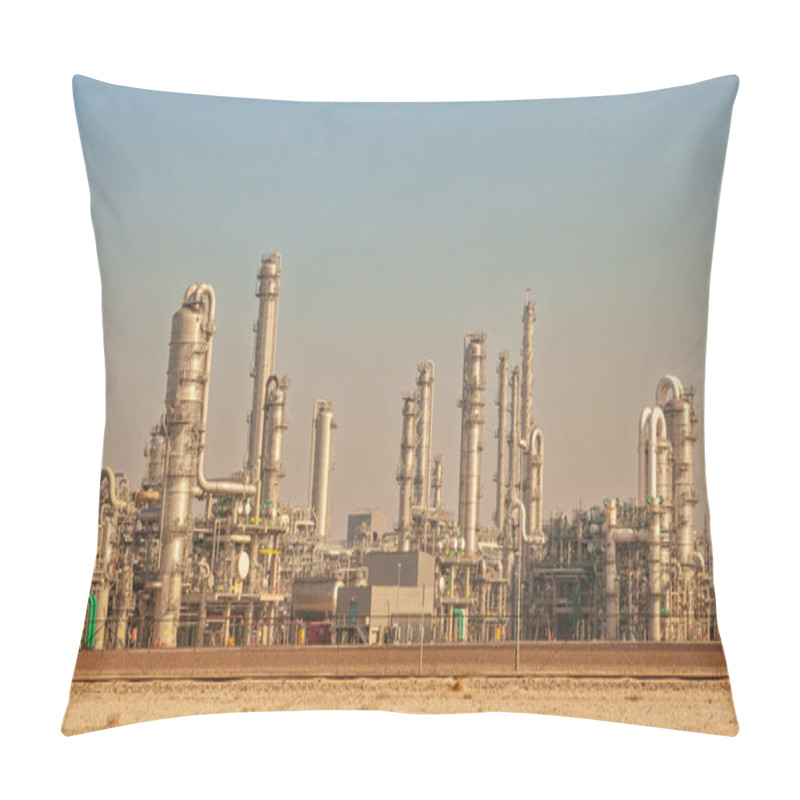 Personality  Oil Refinery Power Station Plant Pillow Covers