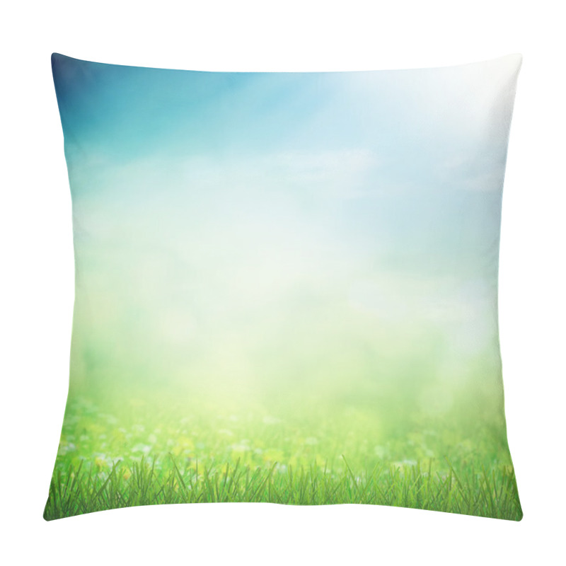 Personality  Spring Sunny Field Pillow Covers